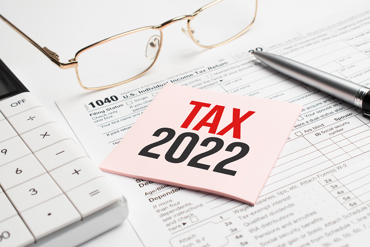 2022 Notable Individual Tax Changes